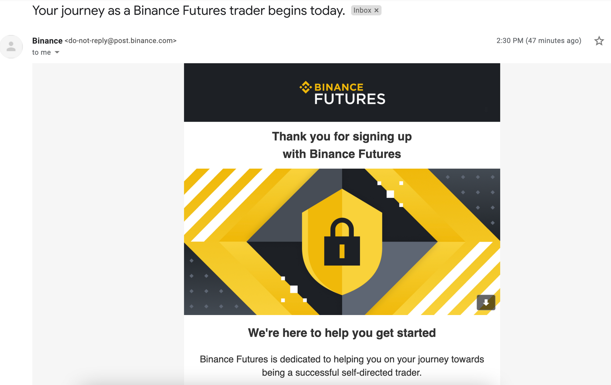 How to activate your Binance Futures account