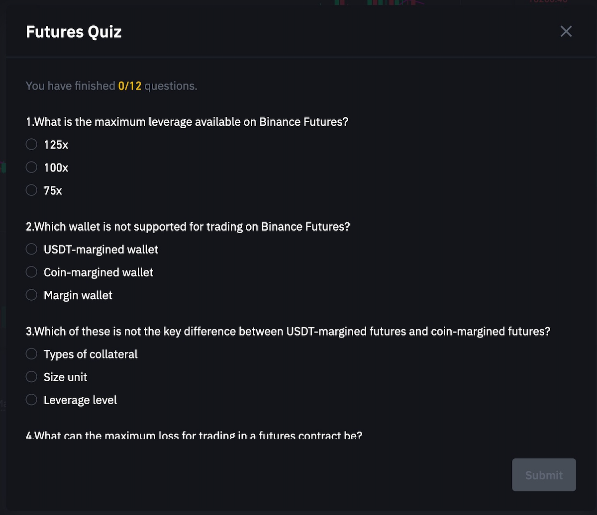 Binance Margin Quiz Answers / Binance Margin Quiz Correct ...