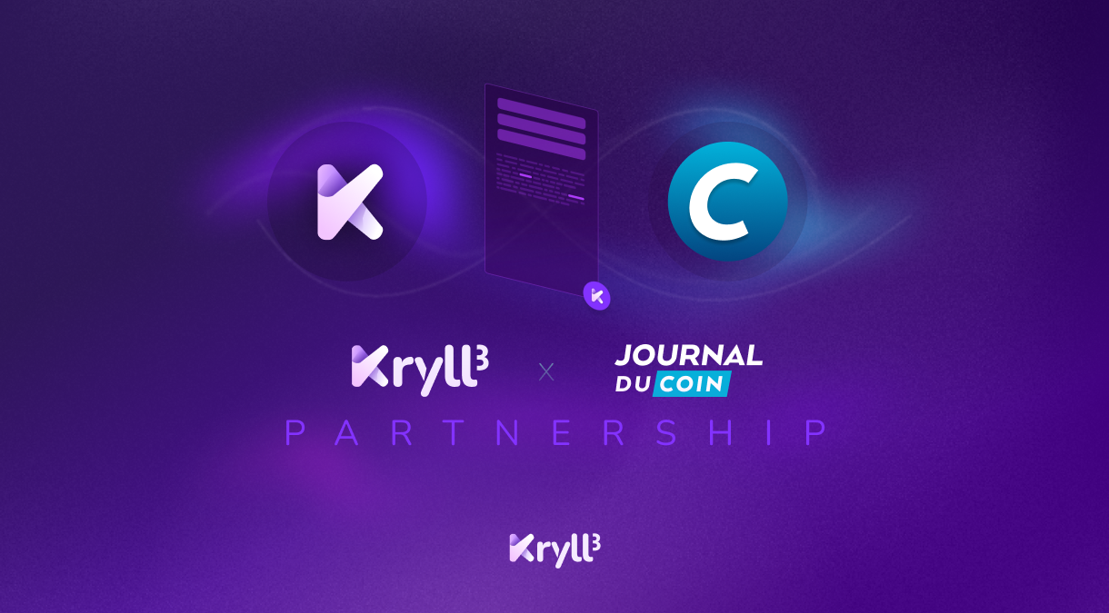 Kryll³'s Agent K lands on Journal Du Coin!