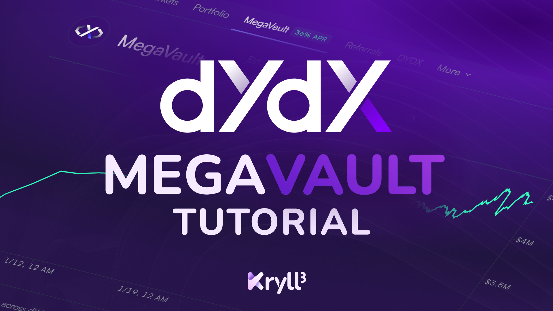 How to Deposit Funds into MegaVault and Earn Yield on dYdX