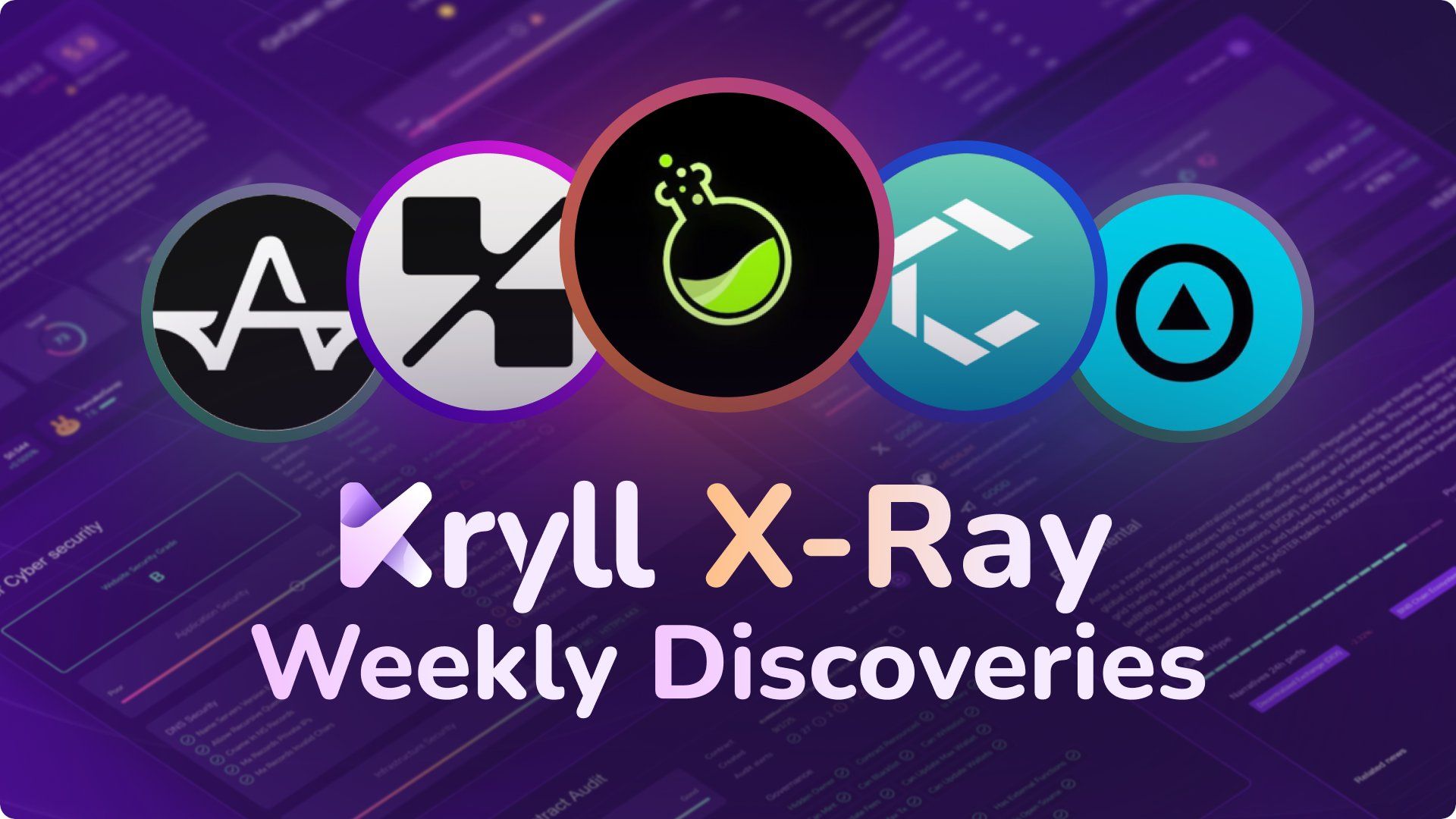 X-Ray Weekly Discoveries Week 43 | Audit of $LAB, $YB, $CLO, $WBAI & $ZBT