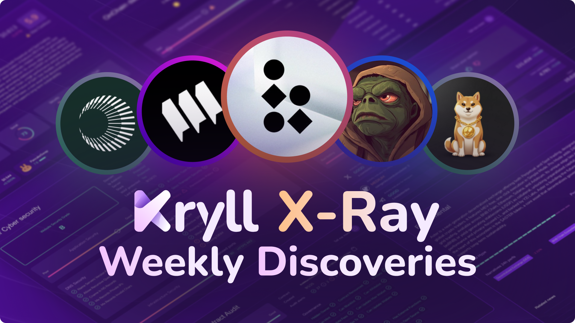 X-Ray Weekly Discoveries Week 40 | Audit of $BLESS, $MIRA, $APEPE, $XPL & $ASTERINU