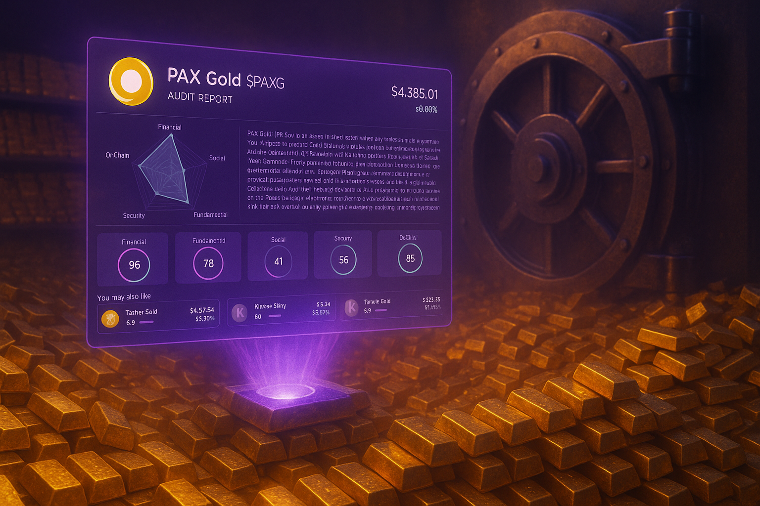Gold Breaks All Records: X-Ray Audit of Pax Gold $PAXG